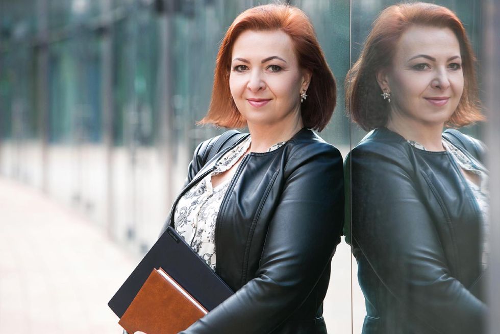 Agnieszka - wizerunek profesjonalny, ale nie przesadnie formalny