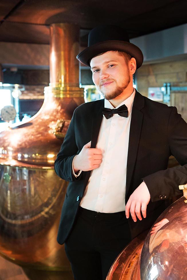 Portret w stylu retro dla wydawnictwa we Wrocławiu