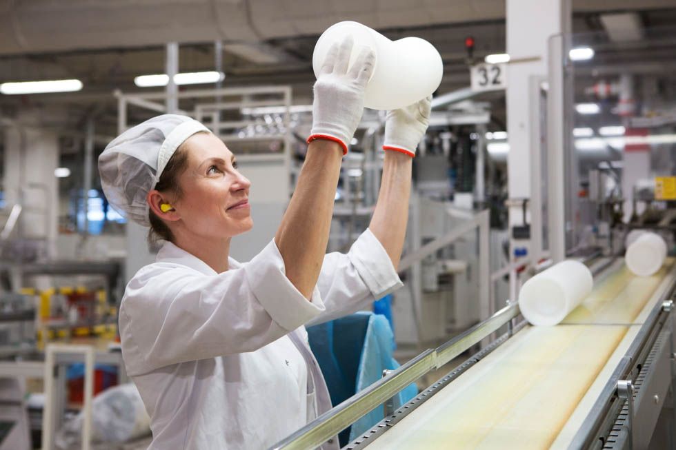 Fotografia przemysłowa - produkcja opakowań - Wrocław