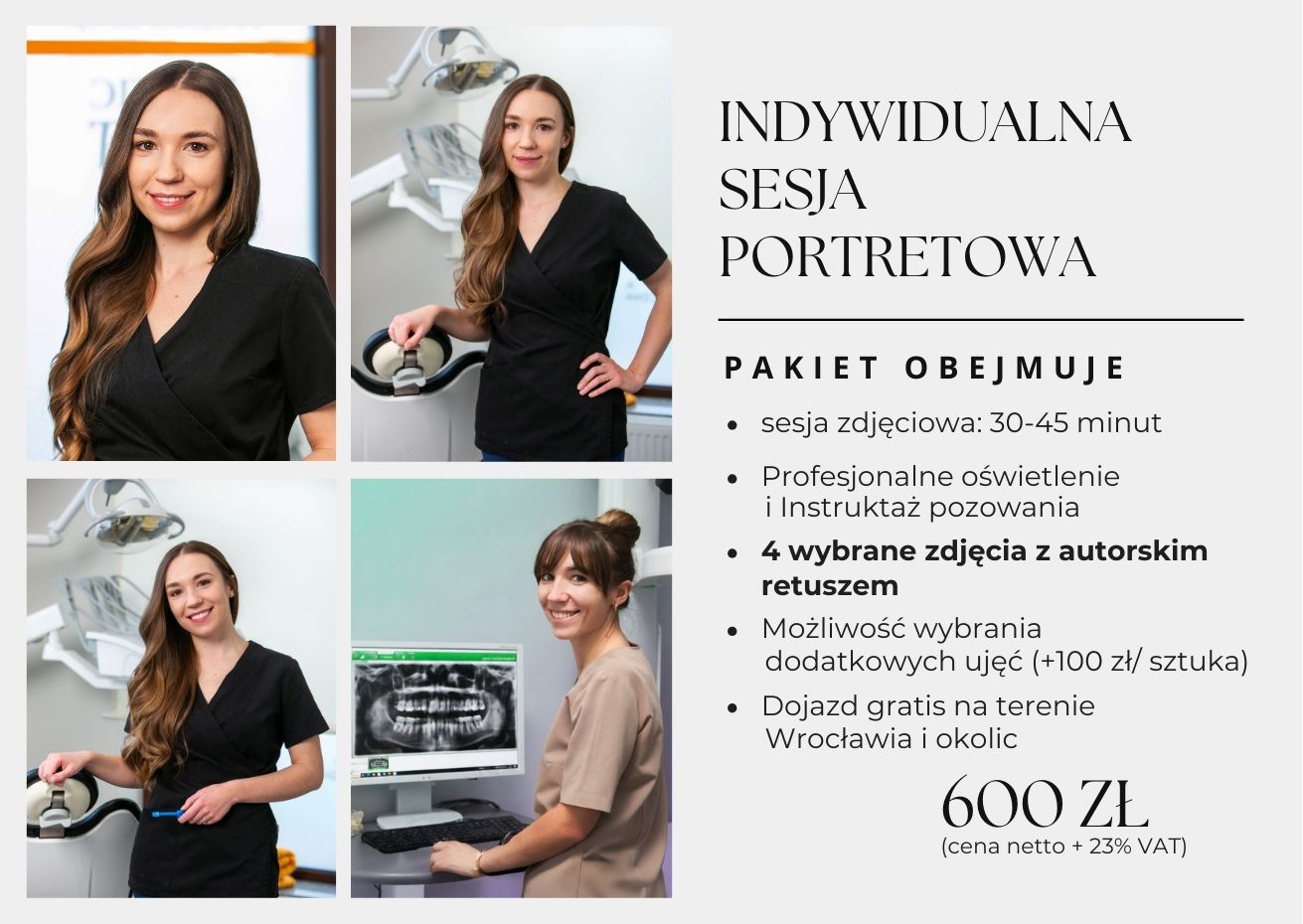 Indywidualna sesja portretowa